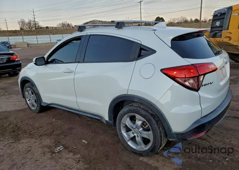 2016 Honda Hr-V Exl z USA, uszkodzony, nr VIN 3CZRU6H70GM731643